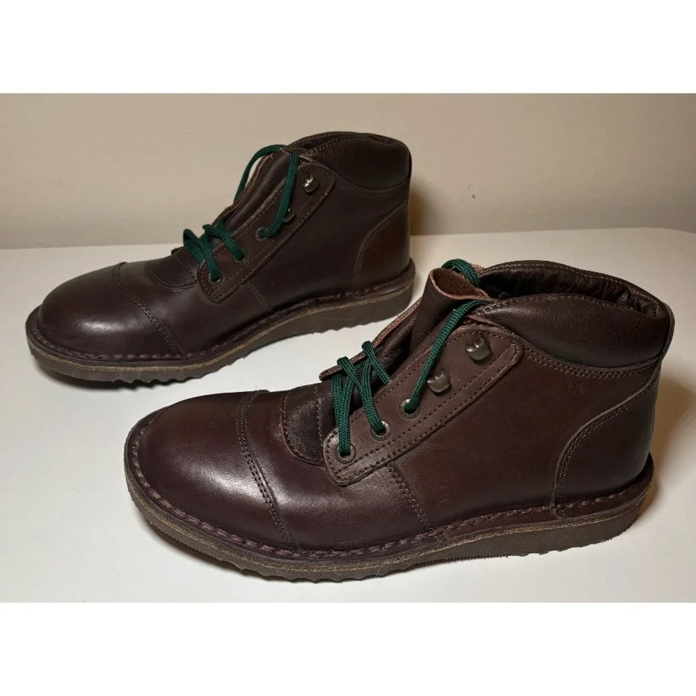 JIM GREEN African Ranger Brown Leather Chukka Ankle Boots | Size 9.5
